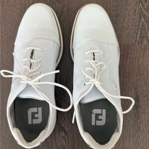 FootJoy White Golf Shoes